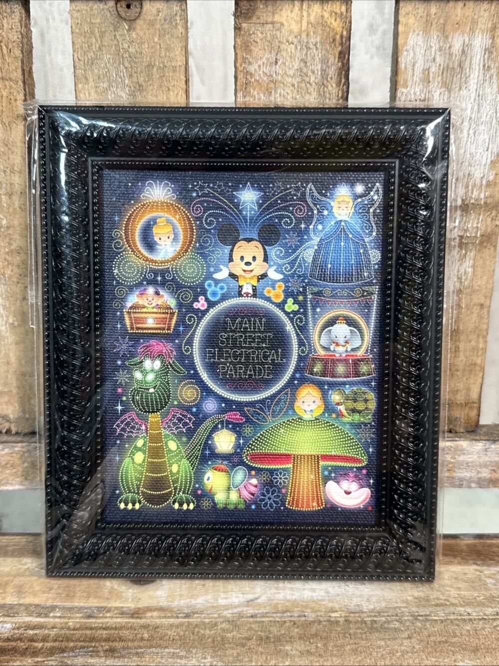 Disney Wonderground Gallery Framed Mini Canvas Passholder Main Street Electrical